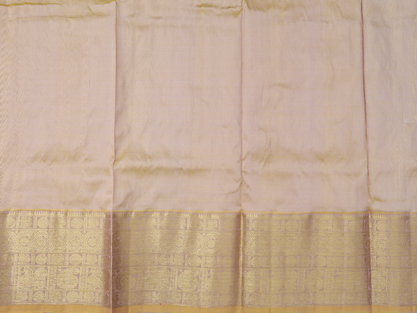 Zari Buttis Pale Purple Kanchipuram Pavadai Sattai Material