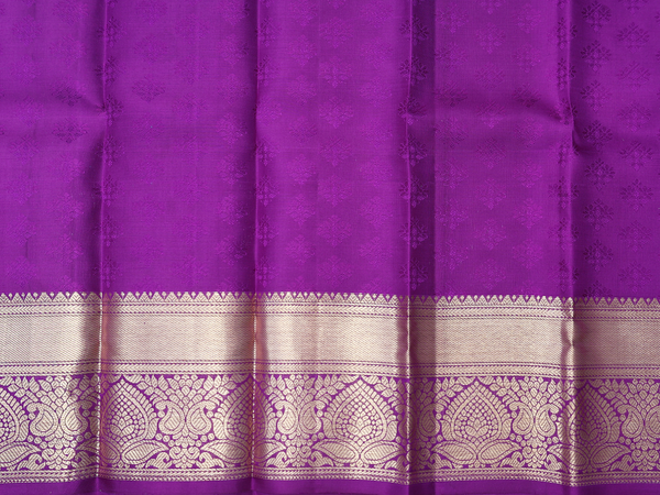 Zari Design Green Kanchipuram Pavadai Sattai Material