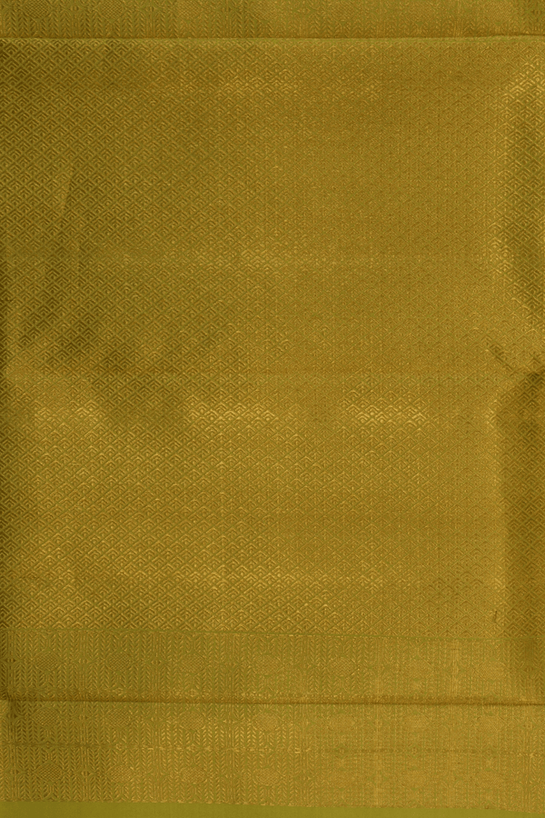Zari Motifs Green Kanchipuram Silk Saree