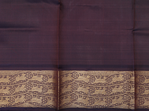 Zari Border Pale Green Kanchipuram Pavadai Sattai Material