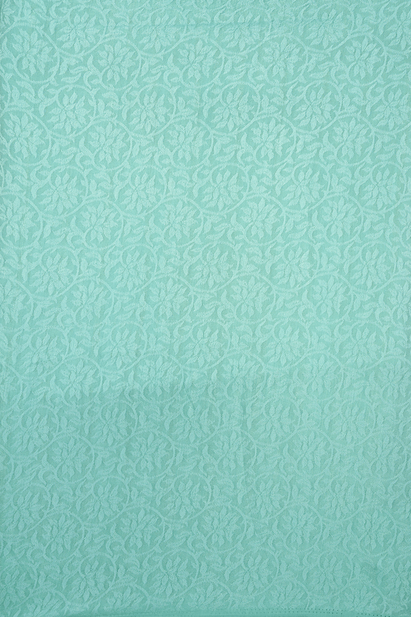 Zari Striped Design Pastel Green Semi Tussar Silk Saree