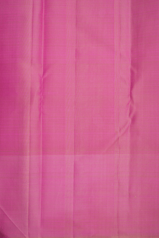 Zari Striped Design Tulip Pink Kanchipuram Silk Saree