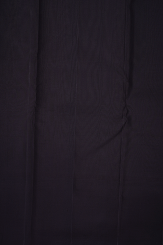 Zari Stripes Design Dark Oak Brown Kanchipuram Silk Saree