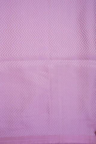 Zari Stripes Design Rose Beige Soft Silk Saree