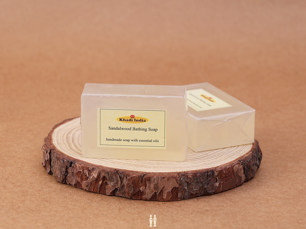 Sandalwood Flavour Set Of 2 Handmade Soap