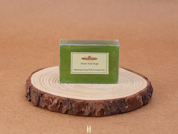 Neem And Tulsi Flavour Set Of 2 Handmade Soap