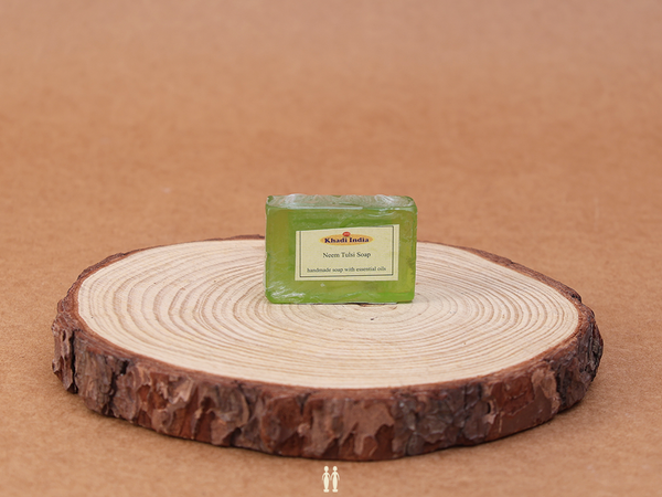 Neem And Tulsi Flavour Set Of 5 Handmade Soap