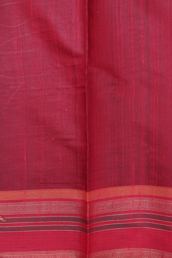 Jute Saree In Black With Stripes Design