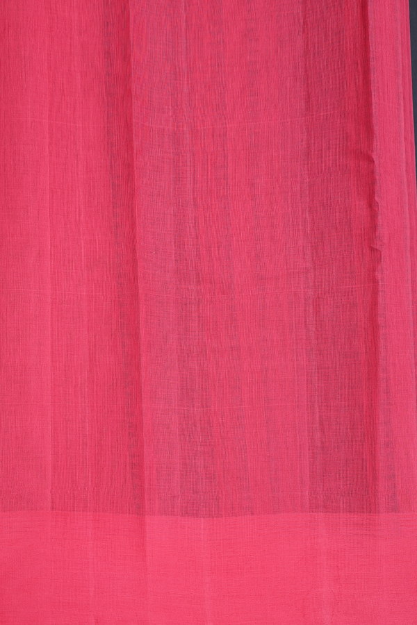 Kanchi Cotton Saree In Pigeon Blue Threadwork Design