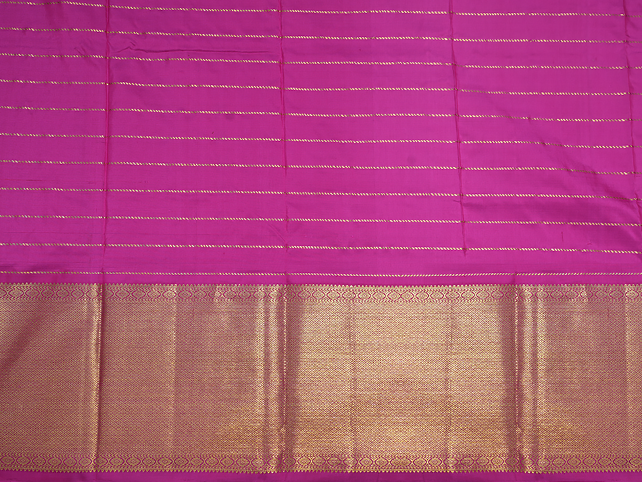 Checks Design Hot Pink Pavadai Sattai Material