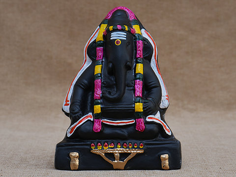 Set Of 2 Big Size Handicraft Lord Ganesha Statue