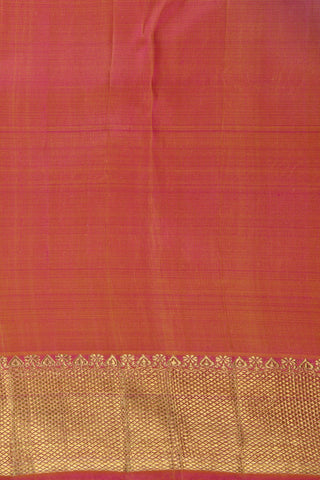Paisley Butta Purple Kanchipuram Silk Saree