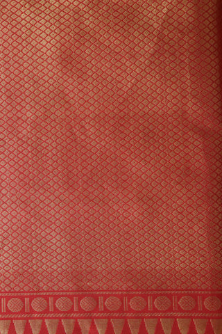 Thread Work Geometric Design Black Soft Silk Saree