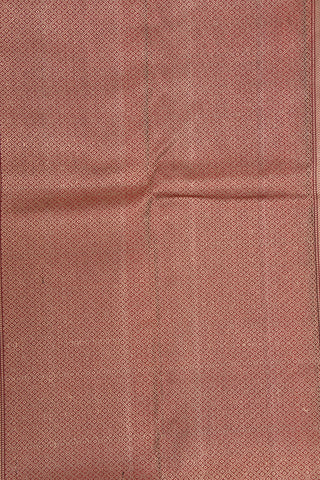 Contrast Temple Border With Thread Work Buttis Cobalt Blue Kanchipuram Silk Saree
