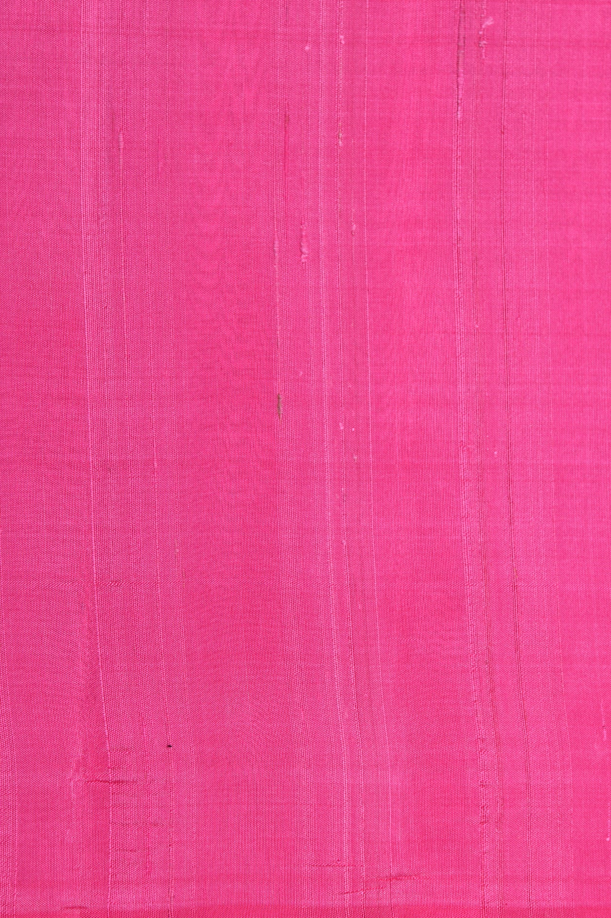 Fuscia Pink Plain Silk Saree