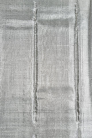 Silver Zari Tissue Kanchipuram Silk Saree