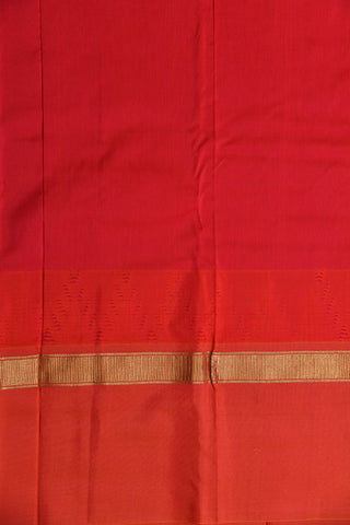 Temple Border Blue Kanchipuram Silk Saree