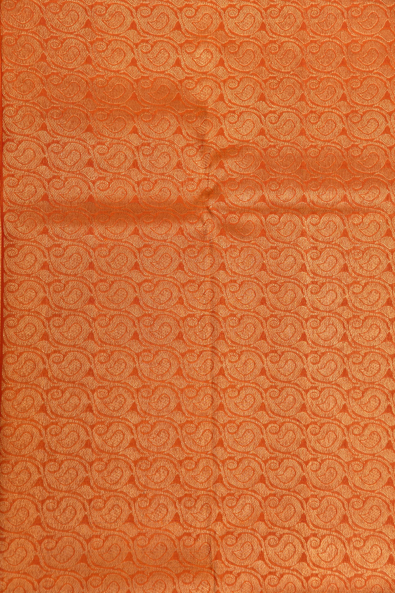 Mandala Design Big Border With Geometric Pattern Maroon Kanchipuram Silk Saree