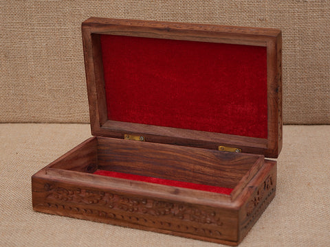 Wooden Jewel Storage Box