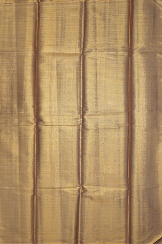 Plain Gold Tissue Kanchipuram Silk Saree