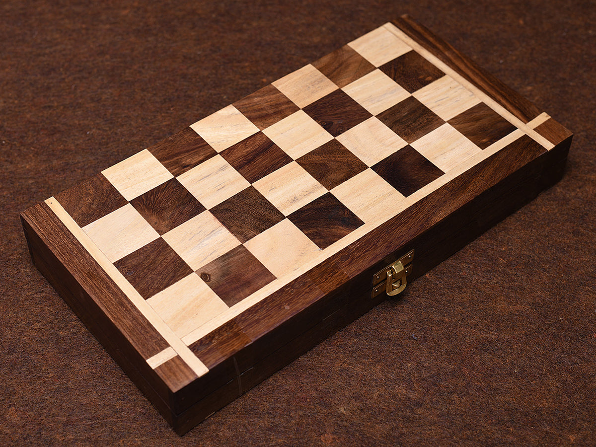 Handicraft Wooden Chess Board Set
