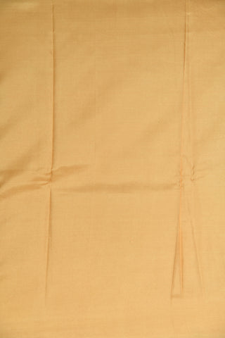 All Over Pattern Cream And Brown Printed Silk Saree