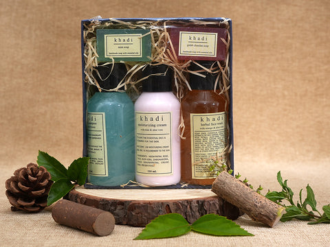 Assorted Gift Box - Herbal Soap, Shampoo And Face Wash