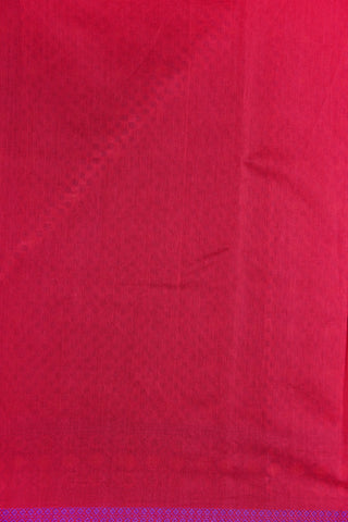 Geometric Pattern Magenta Pink Kota Cotton Saree