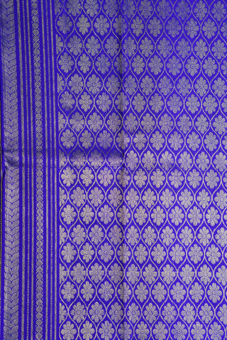 Palum Pazhamum Checks Multicolor Kanchipuram Silk Saree