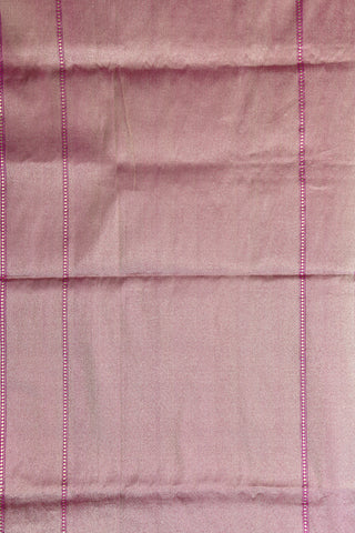 Jangla Pattern Fuschia Pink Banaras Silk Saree