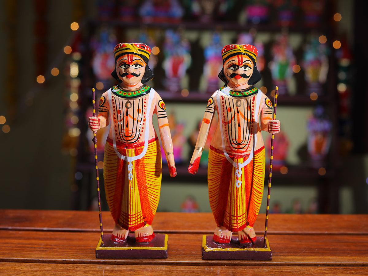 Traditional Handmade Wooden Toy For Golu
