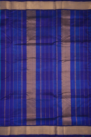 Allover Checks Design Multicolor Nine Yards Silk Cotton Saree