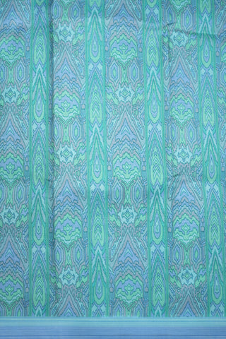 Allover Design Multicolor Printed Silk Saree