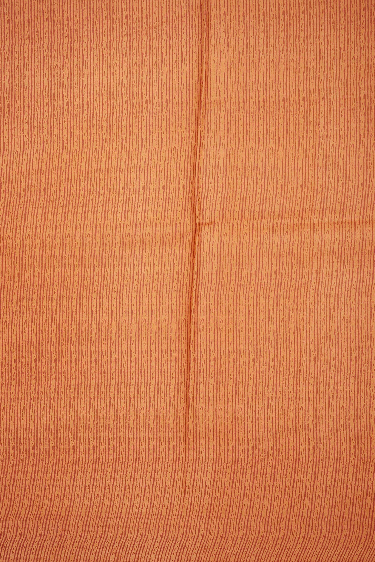 Allover Design Orange Printed Silk Saree