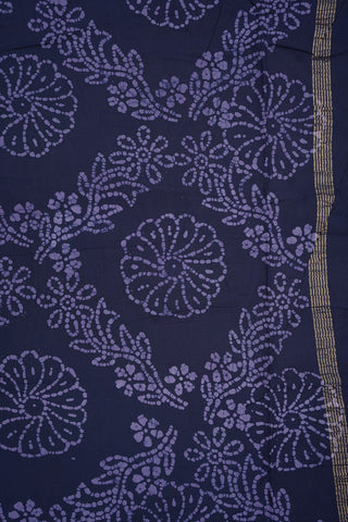 Allover Design Pastel Purple Nine Yards Sungudi Cotton Saree