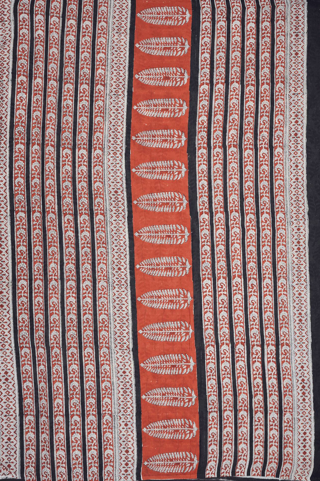Allover Design Printed Beige Jaipur Cotton Saree