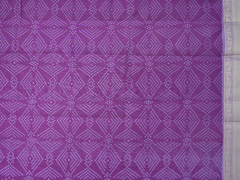 Allover Design Purple Kota Unstitched Salwar Material