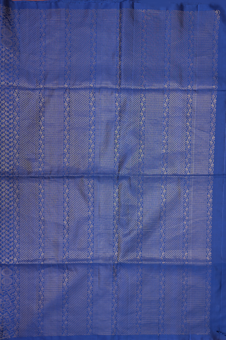Allover Design Royal Blue Soft Silk Saree