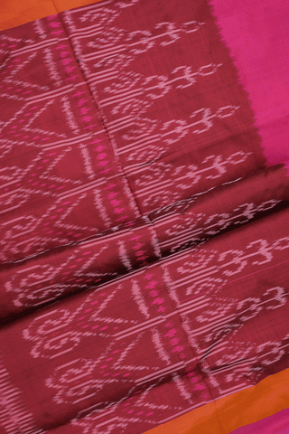 Allover Design Shades Of Pink Pochampally Silk Saree