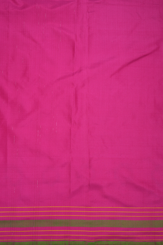 Allover Diamond Design Pastel Pink Patola Silk Saree