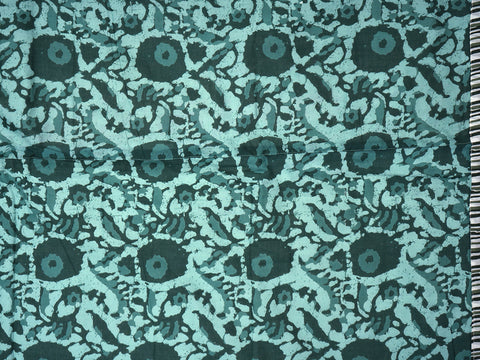 Allover Printed Design Multicolor Cotton Lightweight Quilt