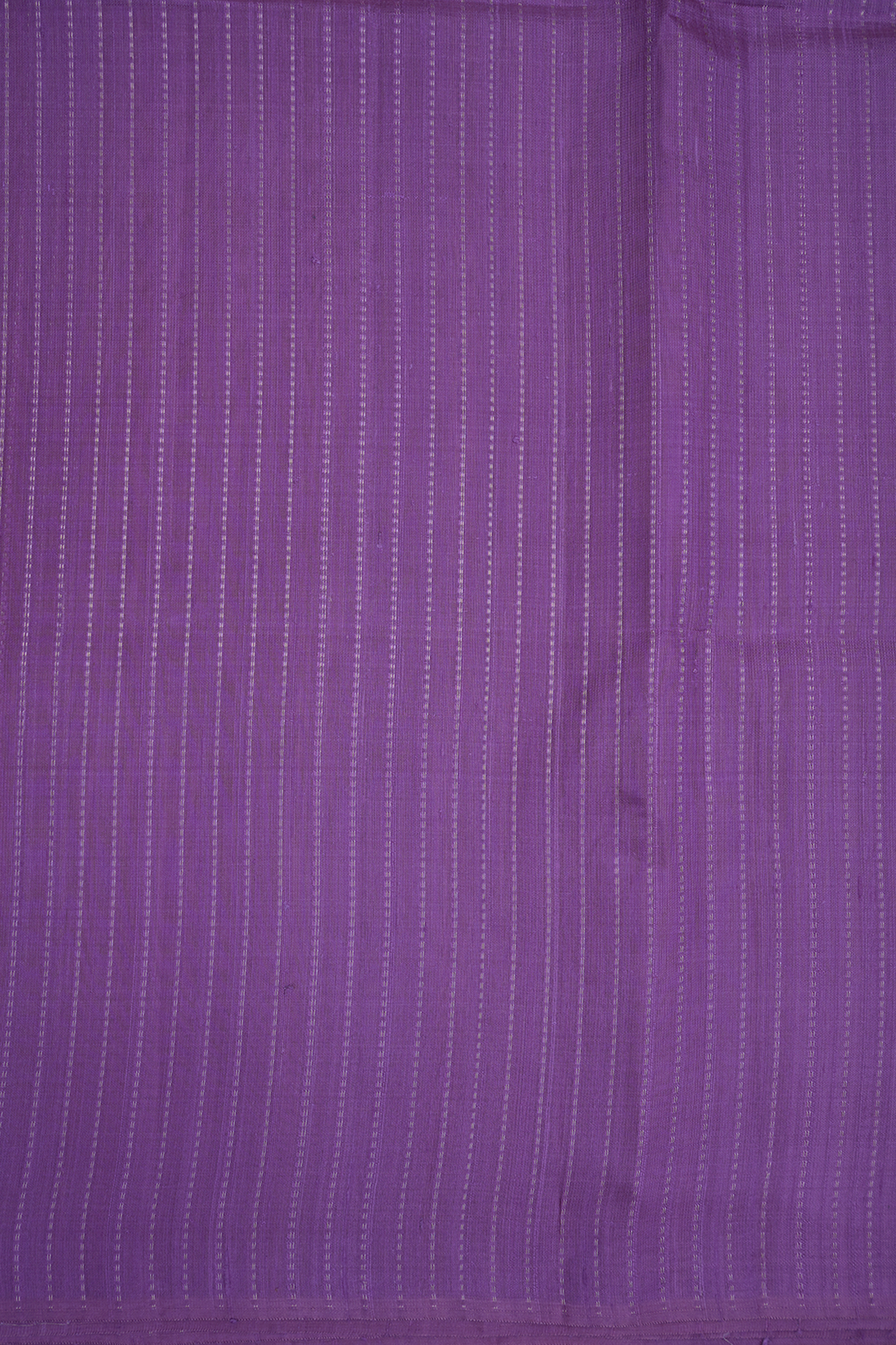 Allover Stripes Design Purple Raw Silk Saree