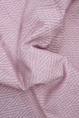 Allover Threadwork Design Light Pink Kota Cotton Saree