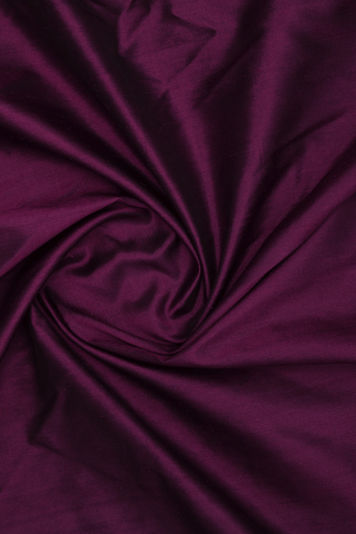 Bavanchi Border Plain Grape Purple Pochampally Silk Dupatta