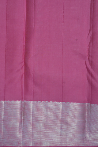 Zari Border In Brocade Orchid Pink Kanchipuram Silk Saree