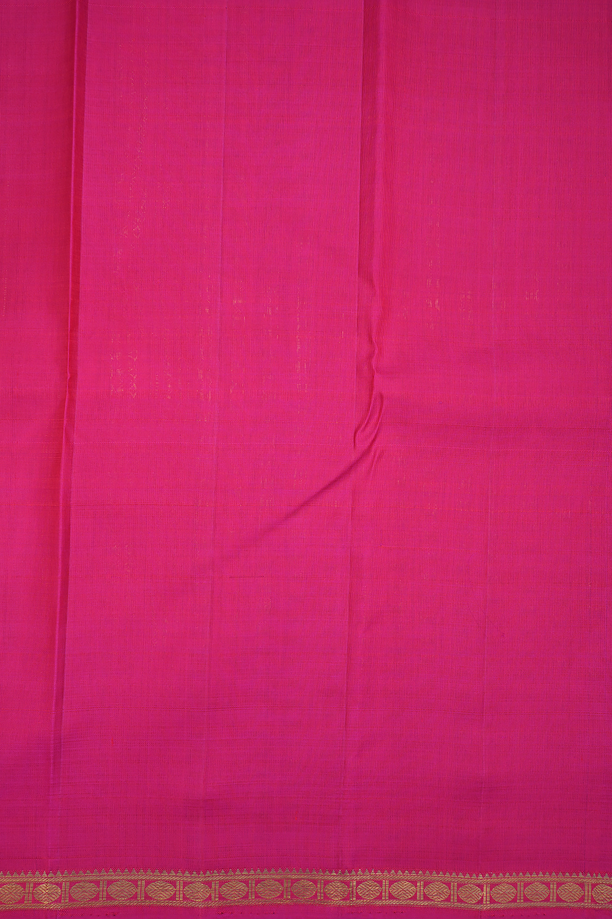 Chakram Zari Motifs Rani Pink Kanchipuram Silk Saree