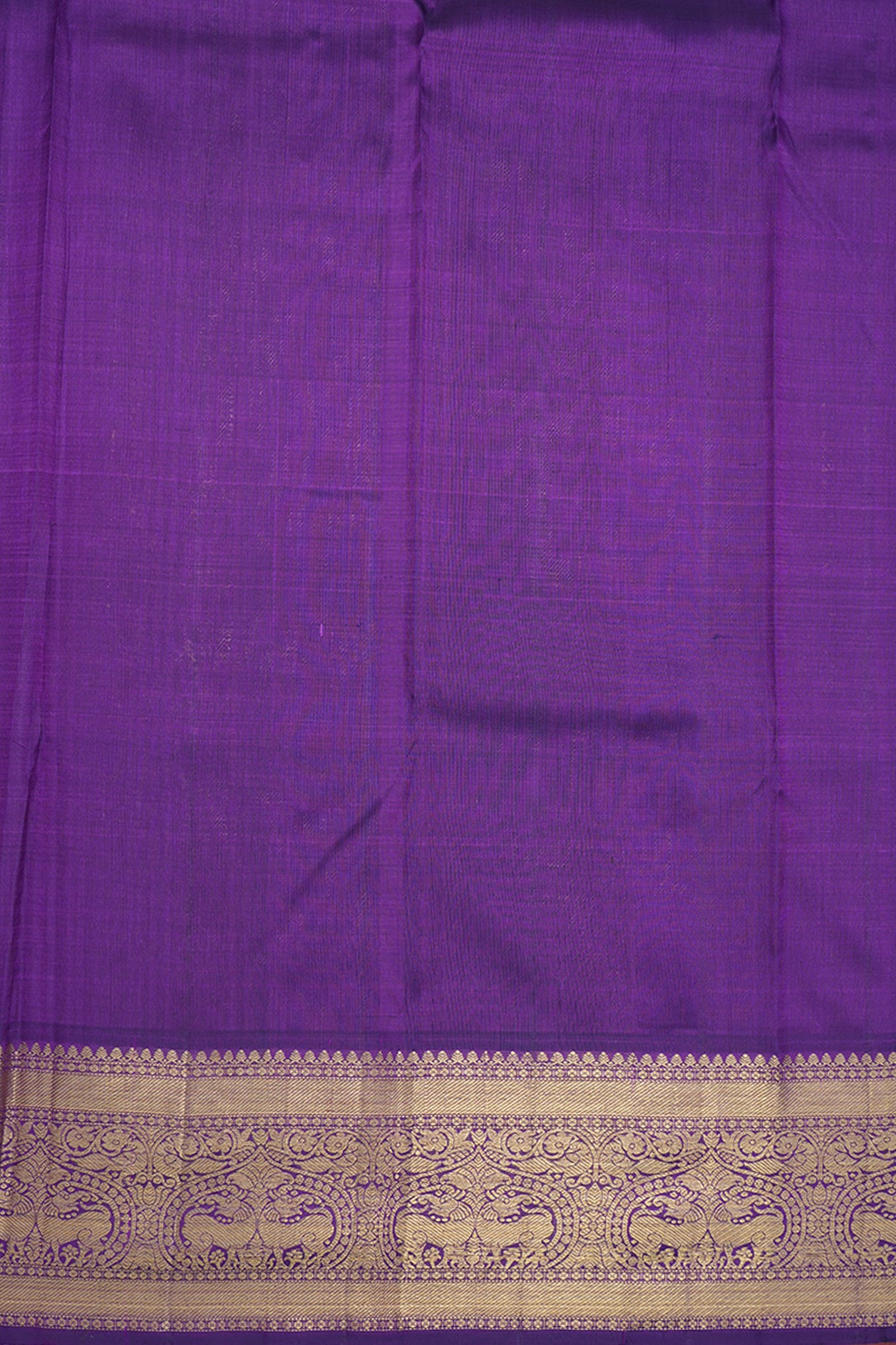 Chakram Threadwork Motif Lilac Purple Kanchipuram Silk Saree