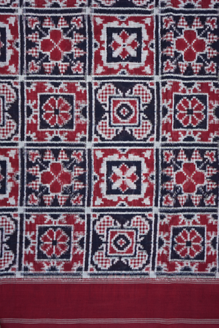 Checks Design Multicolor Pochampally Cotton Saree
