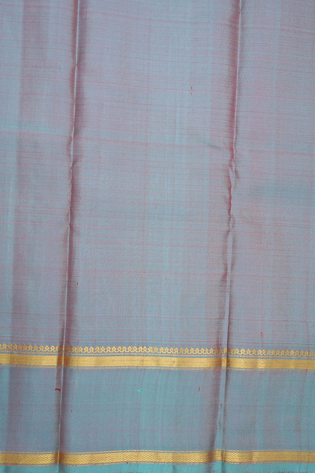 Checks Design Ruby Red Kanchipuram Silk Saree
