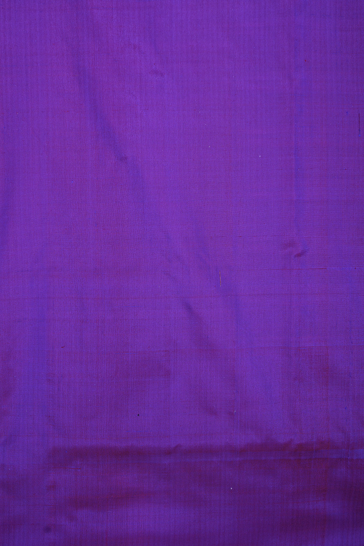 Chevron Design Purple Pochampally Silk Saree